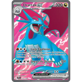 Item Drattak-ex - Ultra Rare 177/159 - Ecarlate et Violet 9 Aventures Ensemble