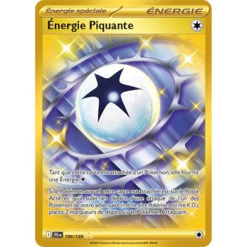 Item Énergie Piquante - Hyper Rare 190/159 - Ecarlate et Violet 9 Aventures Ensemble