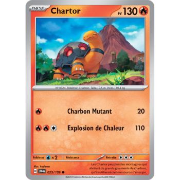 Item Chartor - Commune 25/159 - Ecarlate et Violet 9 Aventures Ensemble