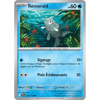 Item Rémoraid - Reverse 33/159 - Ecarlate et Violet 9 Aventures Ensemble
