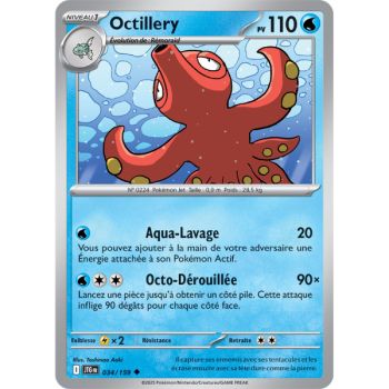 Item Octillery - Reverse 34/159 - Ecarlate et Violet 9 Aventures Ensemble