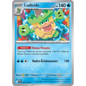 Item Ludicolo - Reverse 37/159 - Ecarlate et Violet 9 Aventures Ensemble