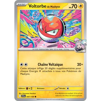 Item Voltorbe de Mashynn - Commune 47/159 - Ecarlate et Violet 9 Aventures Ensemble