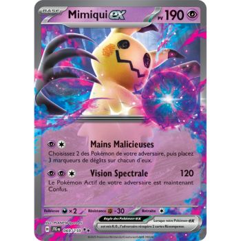Item Mimiqui-ex - Double Rare 69/159 - Ecarlate et Violet 9 Aventures Ensemble