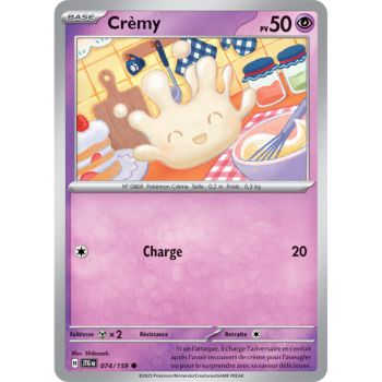 Item Crèmy - Commune 74/159 - Ecarlate et Violet 9 Aventures Ensemble