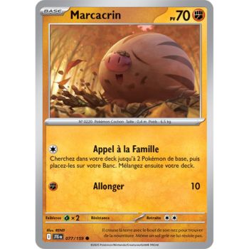 Item Marcacrin - Reverse 77/159 - Ecarlate et Violet 9 Aventures Ensemble