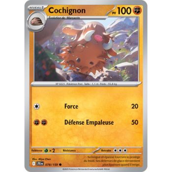 Item Cochignon - Commune 78/159 - Ecarlate et Violet 9 Aventures Ensemble