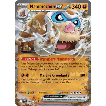 Item Mammochon-ex - Double Rare 79/159 - Ecarlate et Violet 9 Aventures Ensemble