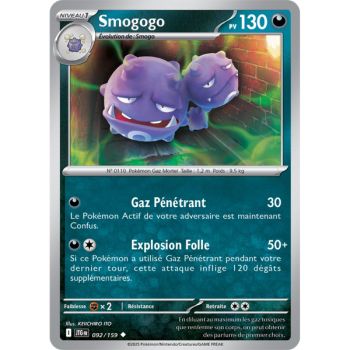 Item Smogogo - Peu Commune 92/159 - Ecarlate et Violet 9 Aventures Ensemble