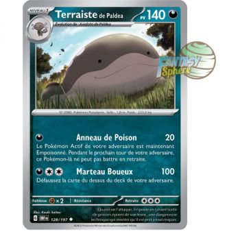 Item Terraiste de Paldea - Reverse 128/197 - Ecarlate et Violet Flammes Obsidiennes