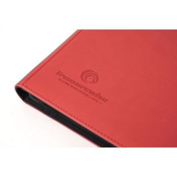 Treasurewise - WiseGuard Zip Binder - Rouge/Red (360)