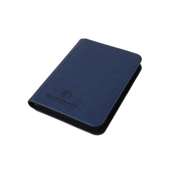 Treasurewise - WiseGuard Mini Zip Binder - Bleu/Blue (160)