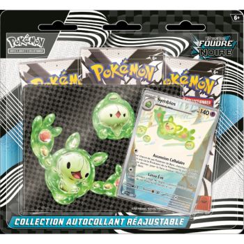 photo Tri-Pack - 3 Boosters - Collection Autocollant : Symbios - Écarlate et Violet : Foudre Noire - [SV10.5 - EV10.5] - Pokémon - FR