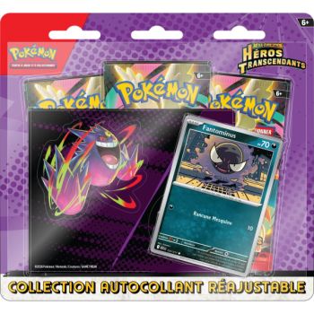 Tri-Pack - 3 Boosters - Fantominus/Salamèche - Méga-Évolution - Héros Transcendants [ME02.5][ASC] - Pokémon - FR (Modèle Aléatoire)