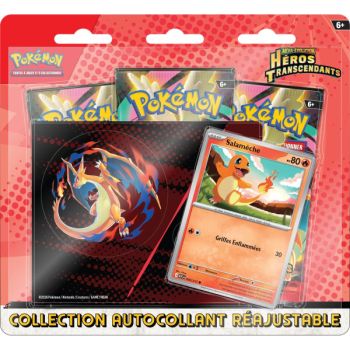 Tri-Pack - 3 Boosters - Fantominus/Salamèche - Méga-Évolution - Héros Transcendants [ME02.5][ASC] - Pokémon - FR (Modèle Aléatoire)