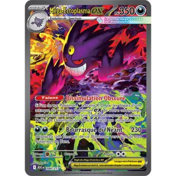 Tri-Pack - 3 Boosters - Fantominus/Salamèche - Méga-Évolution - Héros Transcendants [ME02.5][ASC] - Pokémon - FR (Modèle Aléatoire)