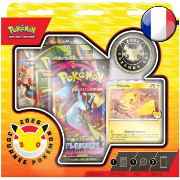 photo Tri-Pack - 3 Boosters - Pack Collection Journée Pokémon 2026 - Pokémon - FR