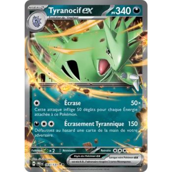 Item Tyranocif EX - Ultra Rare 064/131 - Ecarlate et Violet Évolutions Prismatiques