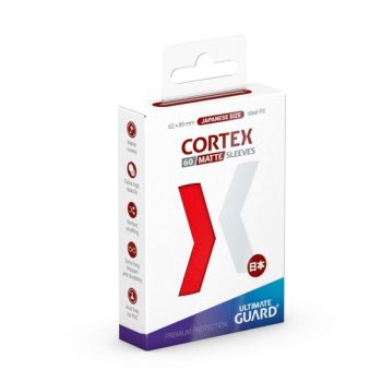 Item Ultimate Guard - Protèges Cartes - Small - Mini - Cortex - Matte Rouge (60)