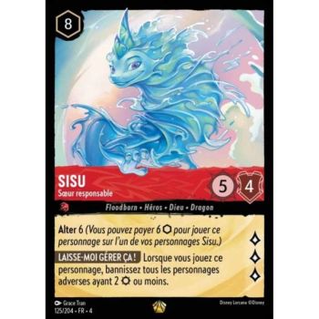 Item Sisu, Sœur responsable - 125/204 - URR - Le Retour d'Ursula - Légendaire - Français