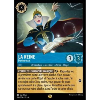Item La Reine, Devineresse - 156/204 - URR - Le Retour d'Ursula - Légendaire - Français