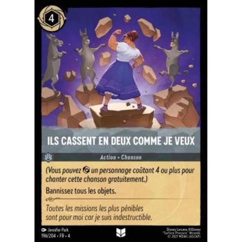 Item Ils cassent en deux comme je veux - 196/204 - URR - Le Retour d'Ursula - Peu Commune - Français