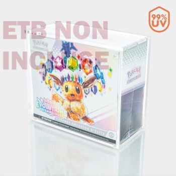 Vitrine de Protection en Plexiglass pour Coffret Dresseur d'Élite (ETB) - Couvercle Aimanté - Phoenix Shield