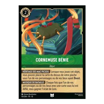 Item Cornemuse bénie - 101/204 - WHW - Lueurs dans les Profondeurs - Brillante - Premium - Français