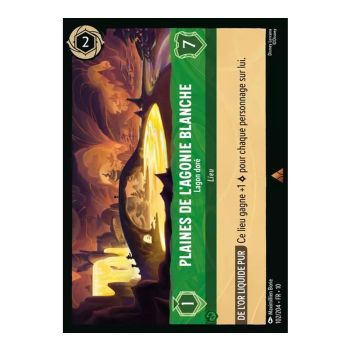 Item Plaines de l'Agonie Blanche, Lagon doré - 102/204 - WHW - Lueurs dans les Profondeurs - Brillante - Premium - Français