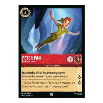 photo Peter Pan, De haute volée - 105/204 - WHW - Lueurs dans les Profondeurs - Brillante - Premium - Français