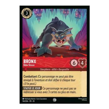 photo Bronx, Bête féroce - 114/204 - WHW - Lueurs dans les Profondeurs - Brillante - Premium - Français