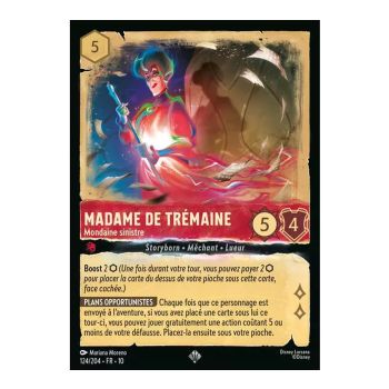 Item Madame de Trémaine, Mondaine sinistre - 124/204 - WHW - Lueurs dans les Profondeurs - Brillante - Premium - Français