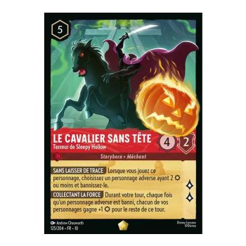 Item Le Cavalier sans tête, Terreur de Sleepy Hollow - 125/204 - WHW - Lueurs dans les Profondeurs - Légendaire - Français