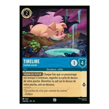 Item Tirelire, Cochon oracle - 138/204 - WHW - Lueurs dans les Profondeurs - Brillante - Premium - Français