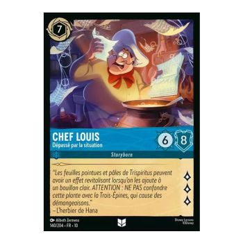 Item Chef Louis, Dépassé par la situation - 140/204 - WHW - Lueurs dans les Profondeurs - Peu Commune - Français