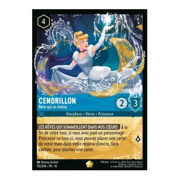 Item Cendrillon, Rêve qui se réalise - 155/204 - WHW - Lueurs dans les Profondeurs - Brillante - Premium - Français