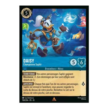 Item Daisy, Championne Saphir - 158/204 - WHW - Lueurs dans les Profondeurs - Rare - Français