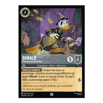 Item Donald, Chasseur de fantômes - 172/204 - WHW - Lueurs dans les Profondeurs - Commune - Français