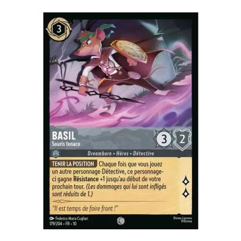 Item Basil, Souris tenace - 179/204 - WHW - Lueurs dans les Profondeurs - Commune - Français