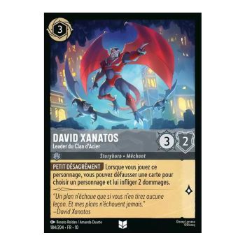 Item David Xanatos, Leader du Clan d'Acier - 184/204 - WHW - Lueurs dans les Profondeurs - Peu Commune - Français