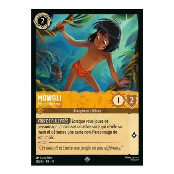 Item Mowgli, Petit d'Homme - 19/204 - WHW - Lueurs dans les Profondeurs - Brillante - Premium - Français
