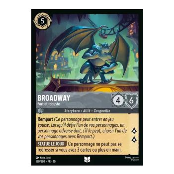 Item Broadway, Fort et robuste - 190/204 - WHW - Lueurs dans les Profondeurs - Peu Commune - Français