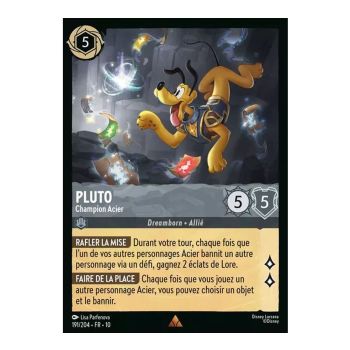 Item Pluto, Champion Acier - 191/204 - WHW - Lueurs dans les Profondeurs - Rare - Français