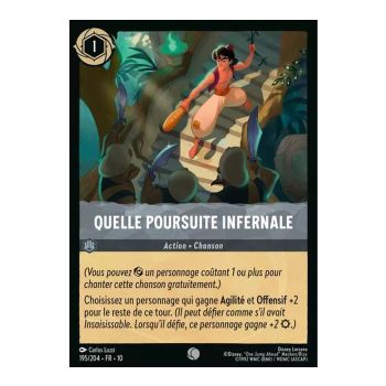 Item Quelle poursuite infernale - 195/204 - WHW - Lueurs dans les Profondeurs - Brillante - Premium - Français