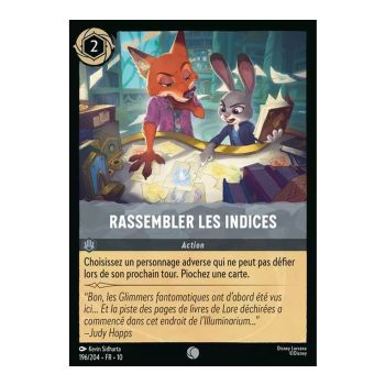 Item Rassembler les indices - 196/204 - WHW - Lueurs dans les Profondeurs - Commune - Français