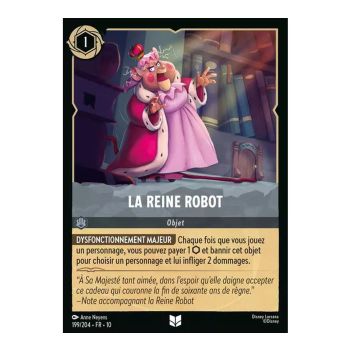 Item La Reine robot - 199/204 - WHW - Lueurs dans les Profondeurs - Brillante - Premium - Français