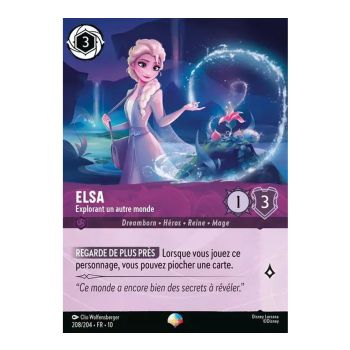 Item Elsa, Explorant un autre monde - 208/204 - WHW - Lueurs dans les Profondeurs - Épique - Français