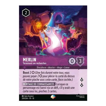 Item Merlin, Terminant ses recherches - 209/204 - WHW - Lueurs dans les Profondeurs - Épique - Français