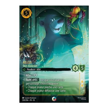 Item Baloo, Ours insouciant - 230/204 - WHW - Lueurs dans les Profondeurs - Enchantée - Français