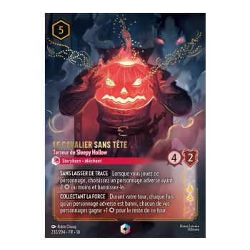 Item Le Cavalier sans tête, Terreur de Sleepy Hollow - 232/204 - WHW - Lueurs dans les Profondeurs - Enchantée - Français